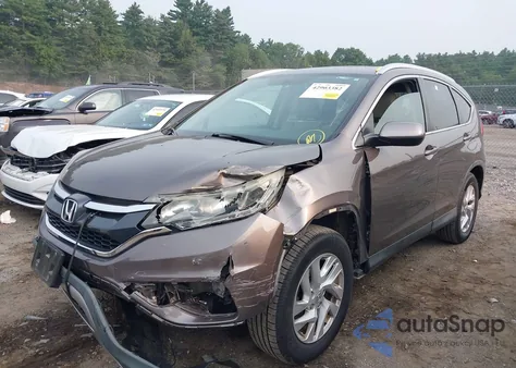 2015 Honda Cr-V Ex-L z USA, uszkodzony, nr VIN 2HKRM4H75FH610427